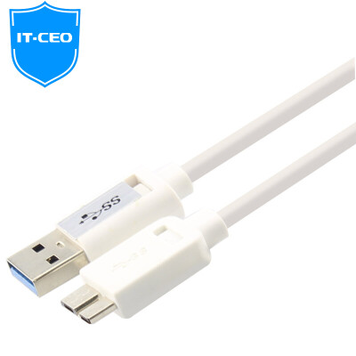 

IT-CEO USB3.0 превращает мобильный телефон для передачи данных на жесткий диск MicroB Hitachi Toshiba West Seagate для жестких дисков Samsung S5 / Note3 кабель для зарядки данных 1 метр V08N3-C