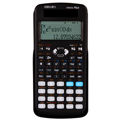 

Effective (deli) D991ES student science function calculator black