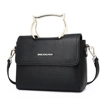 

Чучело (МЕКСИКАН) Женская сумка Messenger Bag Tide Brigade Простая сумка для женщин Female MTC70524L-08 Black