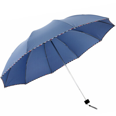 

Paradise umbrella to strengthen&strengthen the water repellent to throw off 30 percent business umbrella 3311E touch sauce red