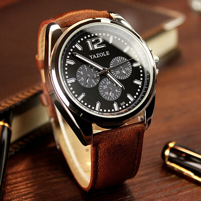 

Ya Zhuo Lun male watch 2017 Korean non-mechanical watch luminous pointer gift YZL0562TH-2