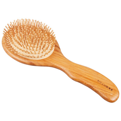 

Jingdong supermarket Mika MECOR large Nan bamboo airbag comb massage wooden comb to send her mother to send girls 7807