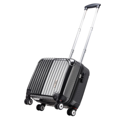 

Jingdong Supermarket Surelaptop Trolley Case Business Board Mirror Mirror ABS PC Mute Caster Code Lock Rack 3036-17 Black Small