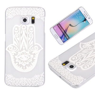 

Palm flower Pattern Soft Thin TPU Rubber Silicone Gel Case Cover for SAMSUNG Galaxy S6 edge