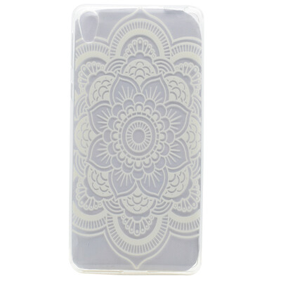 

Full flower Pattern Soft Thin TPU Rubber Silicone Gel Case Cover for Sony Xperia E5