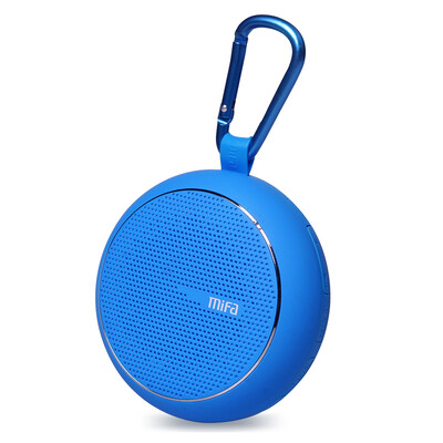 

MIFA i7 wireless outdoor Bluetooth speaker small steel gun portable phone small card audio subwoofer gemstone blue