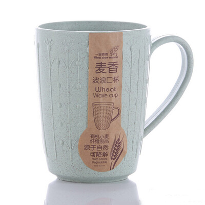 

Bancheon Wheat Straw Wash Water Cup Посуда серии Пшеница Mouthwash Cup чашка для зубной щетки пара Lek cups Nordic green