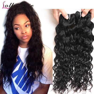 

4 Bundles Peruvian Virgin Hair Water Wave Virgin Mink Peruvian Curly Hair Water Wave Wet and Wavy Peruvian Hair Bundles Weave