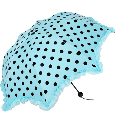 

Paradise umbrella sunscreen value UPF50 vinyl twist sun umbrella sunny umbrella 31812E light blue