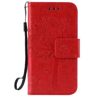 

Red Tree Design Кожа PU откидной крышки Кошелек Карты Держатель чехол для IPHONE 4