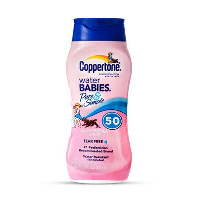 

Indeed the same (Coppertone) water baby sports sunscreen SPF30 + PA +++ 222ml (refreshing quick-drying waterproof sweat isolation UV