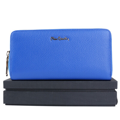 

Pierre Cardin pierrecardin ladies wallet Europe and the United States fashion long wallet wallet sweet lady large capacity clutch bag multi-function wallet CEA698121G blue