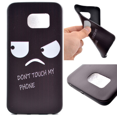 

Гнев Pattern Мягкий тонкий ТПУ резиновый силиконовый гель Дело Чехол для Samsung Galaxy S6 Edge