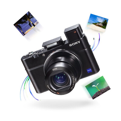

Sony (SONY) DSC-RX100 M3 черная карта цифровая фотокамера 20.1 миллионов эффективных пикселей, объектив Carl Zeiss эквивалентно 24-70 F1.8-2.8 (Wi-Fi / NFC)
