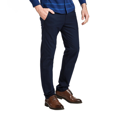 

Camel (CAMEL) men's spring pure color business casual long trousers Slim casual pants male male X7P260050 sapphire blue 31