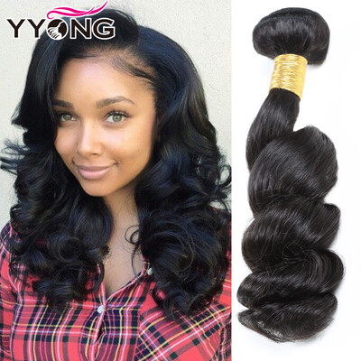 

Peruvian Virgin Hair Loose Wave 3Bundles 8A Unprocessed Human Hair Spanish Wave YYONG Hair Products Peruvian Loose Wave Weave