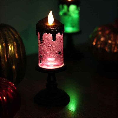 

Halloween Spider Tornado LED Lighting Flameless Candle,Battery Operated