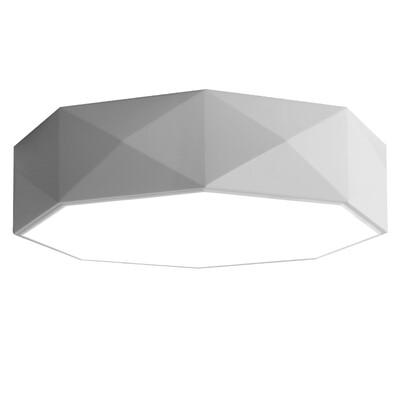 

Golden Magic LED Ceiling Light Creative Bedroom Lighting Balcony Lighting Multilateral Geometry Series 51CM Diameter Positive White 28W