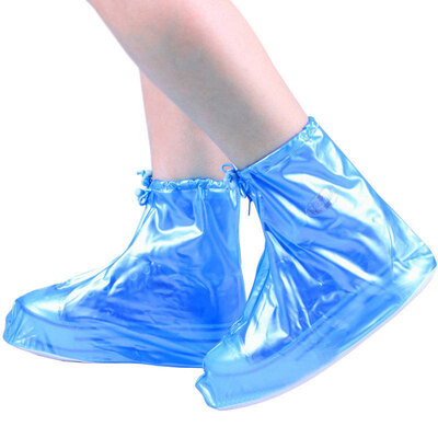 

Pioneer with outdoor travel drifting rain boots in the high tube men and women general rain boots riding on the foot of the bottom of the waterproof anti-skid shoe cover in the blue (43-45 yards)