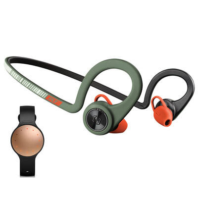 

Plant BackBeat FIT Wireless Sport Stereo Music Bluetooth Headset Vitality Green MISFIT SHINE2 Fashion Smart Bracelet Rose Gold Set