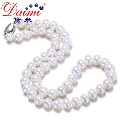 

Demi jewelry rich freshwater pearl necklace to send my mother 8-9mm45cm