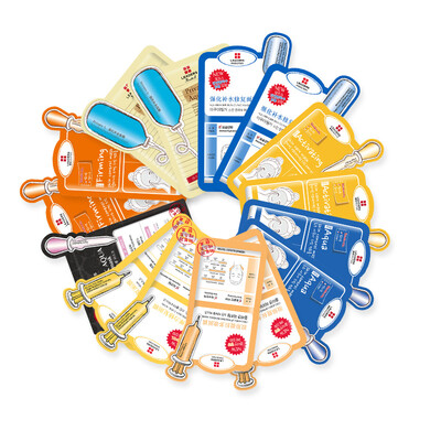 

LEADERS LEADERS colorful suit 5 mask random 5 moisturizing shrinkage pores moisturizing men&women