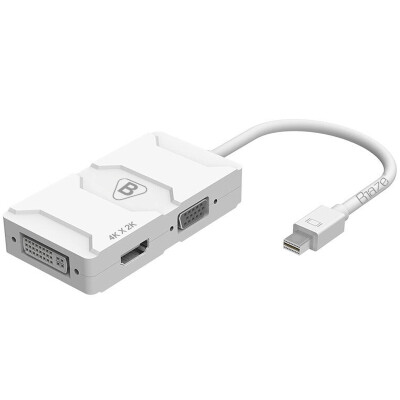 

BIAZE Mini DP очередь VGA / HDMI / DVI тройной конвертер 4K Displayport мини-молнии телевизионный монитор, подключенный к адаптеру интерфейса MacBook ZH8-4K