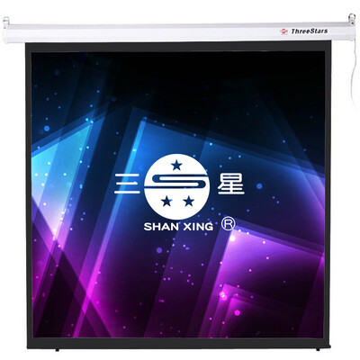 

Samsung (SHAN XING) DD-100 100 inch 4: 3 electric projection screen (curtain width 2.03 meters, 1.52 meters high, plus the total width of the shell 2.25 meters