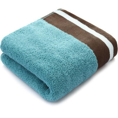 

Sanli cotton color home life towel 34 × 73cm flat cloth satin towel peacock blue