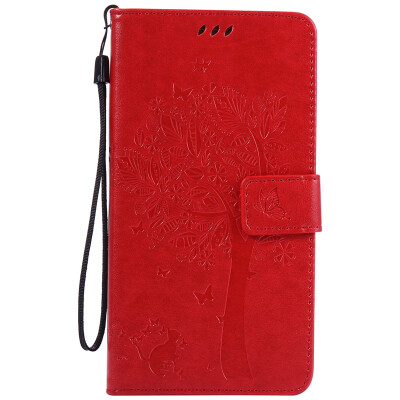 

Red Tree Design PU Leather Flip Cover Wallet Card Holder Case for HUAWEI MATE 8