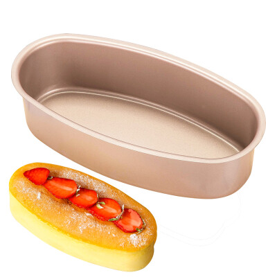 

Jingdong supermarket Jie Kenuo baking mold oval golden light cheese cake mold non-stick cheese cake mold