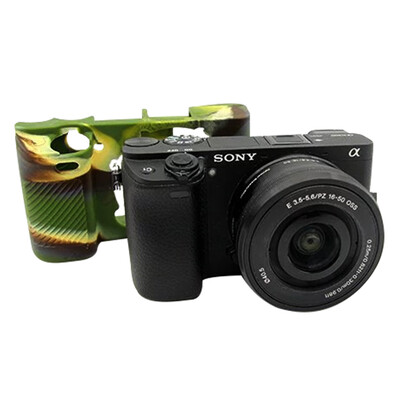 

Early morning camera protection suit Sony micro single A6300 military green camouflage sent tempered film film screen stickers body lens dust cover UV protection lens cleaning cloth blowing