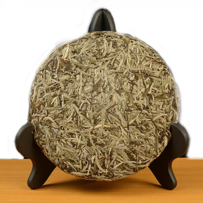 

C-PE095 puer tea 300g Old Fuding white tea cake natural organic white tea silver needle for weight loss puer tea bag