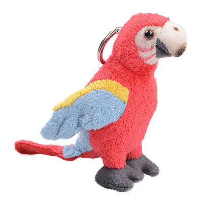 

National Geographic (NATIONALGEOGRAPHIC) Keychain Series Animal Doll Plush Toy Simulation Model Children's Animal Decoration King Kong Parrot Keychain 4