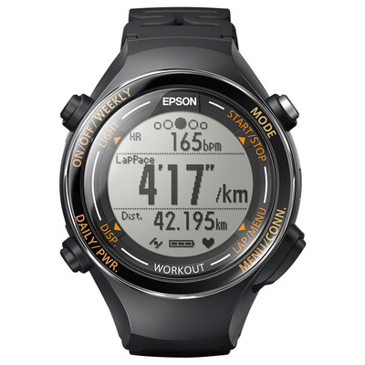 

[Супермаркет] Jingdong Epson (EPSON) RUNSENSE SF-850 Epson GPS спортивные часы и шикарный черный
