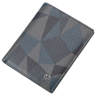 

Giovanni Valentino (GIOVANNI VALENTINO) men's wallet cross leather leather wallet business fashion votes folder multi-card wallet 720893311 gray