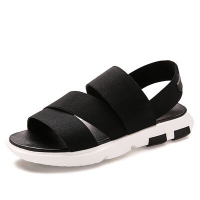 

Precentor breathable sandals male casual outdoor beach shoes men's sets of exposed toe cool slippers 1610 black 41 yards