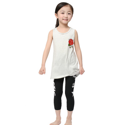 

Yu Zhaolin YUZHAOLI T-shirt suit summer girl short-sleeved pants suit M416604 rose rice suit 150 yards