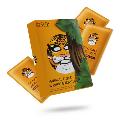 

SNP Animal Tiger Printed Anti-Wrinkle Sheet Masks 25 ml 10 Pcs