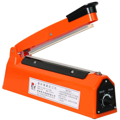 

[Jingdong Supermarket] Baijie (Baijie) sealing machine high-grade hand pressure plastic film sealing machine plastic bag tea bag soil special bag packing machine FS-400 type blue