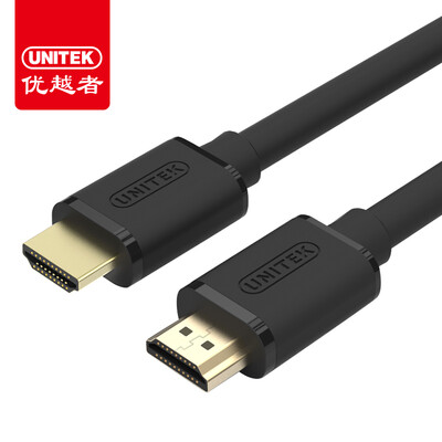 

Улучшенный человек (UNITEK) Кабель HDMI версии 2.0 3D цифровой HD линия 2K * 4K1.5 м ноутбук видео кабель TV кабель дисплея проектор черный Y-C137Q