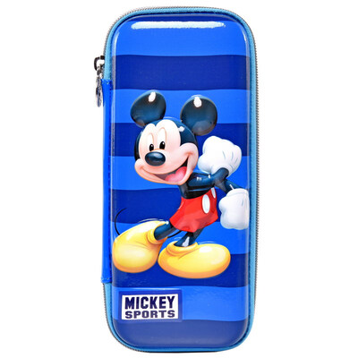 

Disney children&39s pencil case stationery multifunctional pupil pencil box fashion creative pencil bag student study supplies A-2037 blue