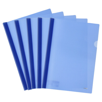 

Kimley Lee Q311 A4 thick plate pumping folder folder folder blue 5 loaded