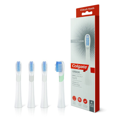 

Colgate Smart Acoustic Electric Toothbrush Heads 4 Count