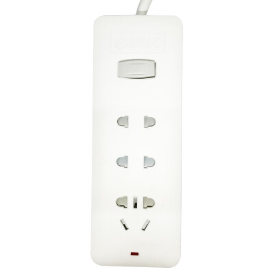 

Breeze (kyfen) QF-J02 classic plug plug-in board socket a control three with security door white full length of 1.5 meters