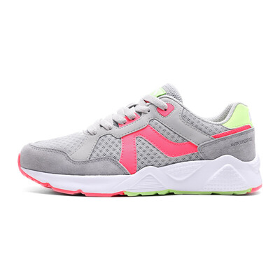 

ANTA Women&39s shoes 92728861 Casual shoes Women&39s running shoes Comfortable sports shoes Light gray Fluorescent powder -2 6 Female 365