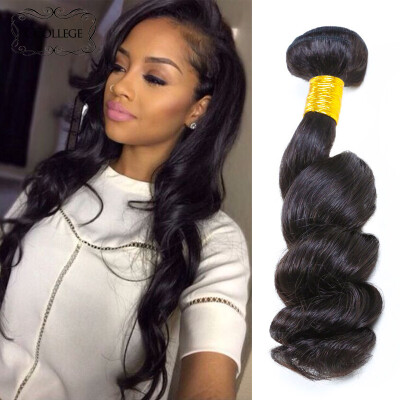 

8A Malaysian Virgin Hair Loose Wave CCollege Hair Company Cheap Human Hair Weave 4 Bundles Malaysian Loose Wave