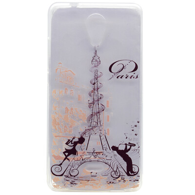 

Music tower Pattern Soft Thin TPU Rubber Silicone Gel Case Cover for Wiko U Feel Lite