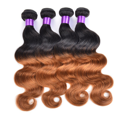 

Ombre Peruvian Hair Ombre Human Hair Extensions 2 Bundles/Lot Peruvian Virgin Hair Body Wave Peruvian Ombre Virgin Hair Weaves