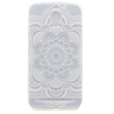 

Full flower Pattern Soft Thin TPU Rubber Silicone Gel Case Cover for Lenovo C2